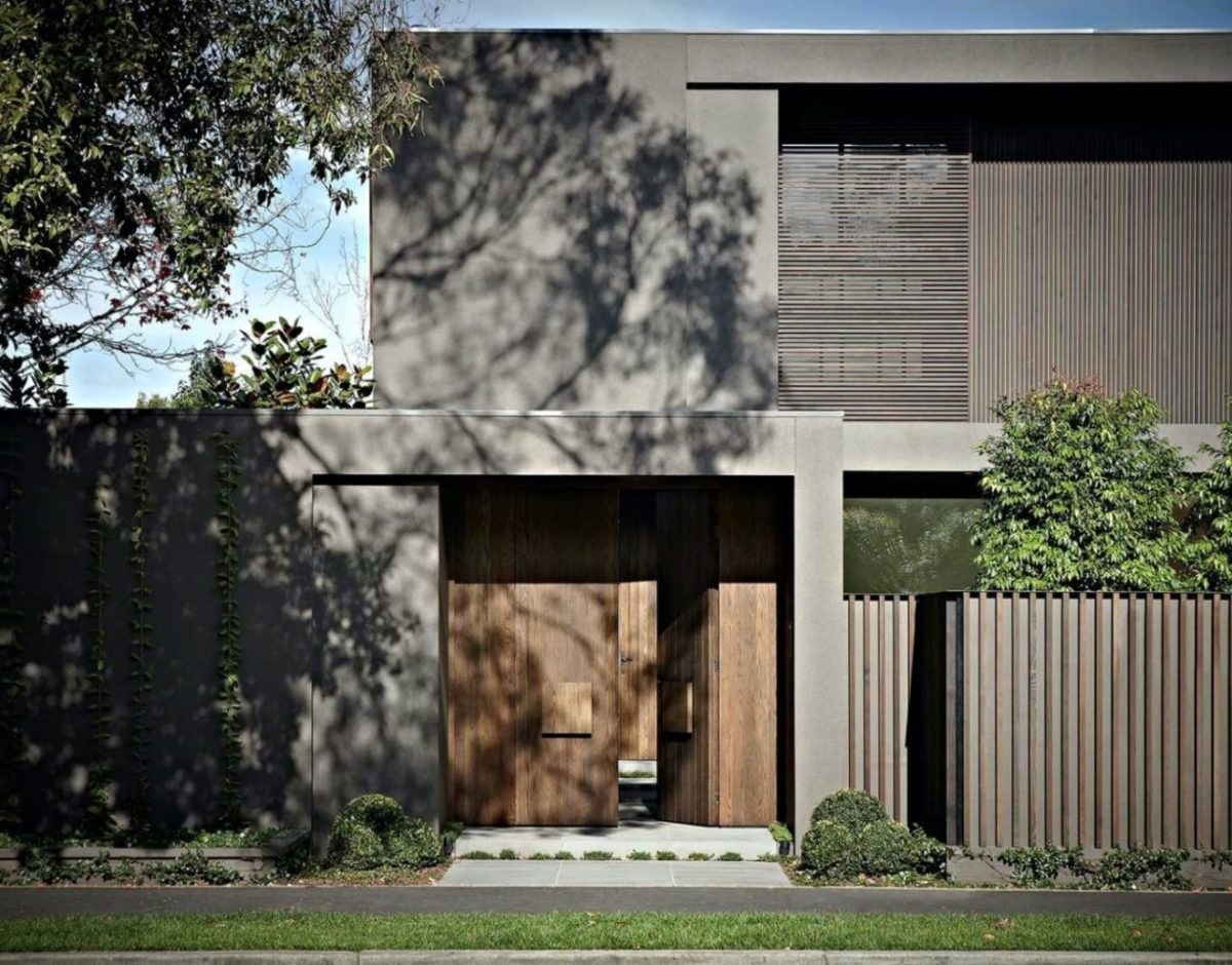 Modern Architectural House Facade